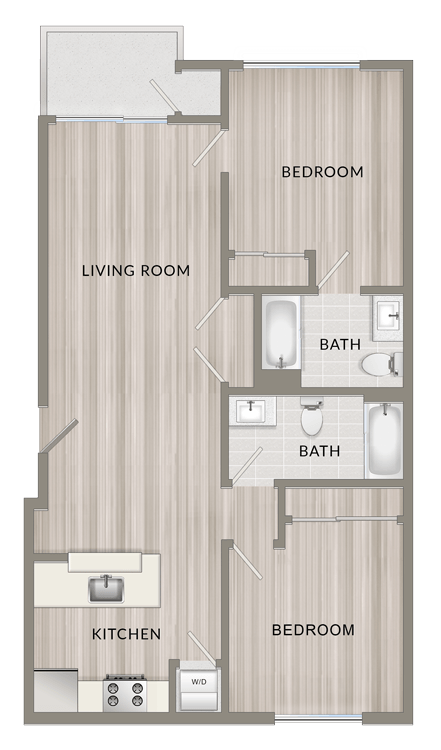 Suite A Floorplan